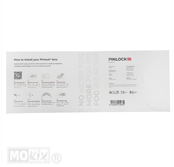 Pinlock V-32 Jarama (Clear) DKS 479 - MT Helmets