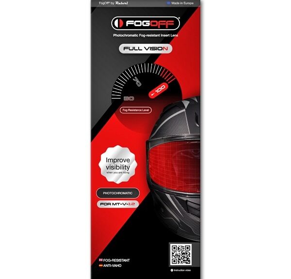 FOG OFF Fotochroom/Anti-FOG Thunder III V-12 - MT Helmets