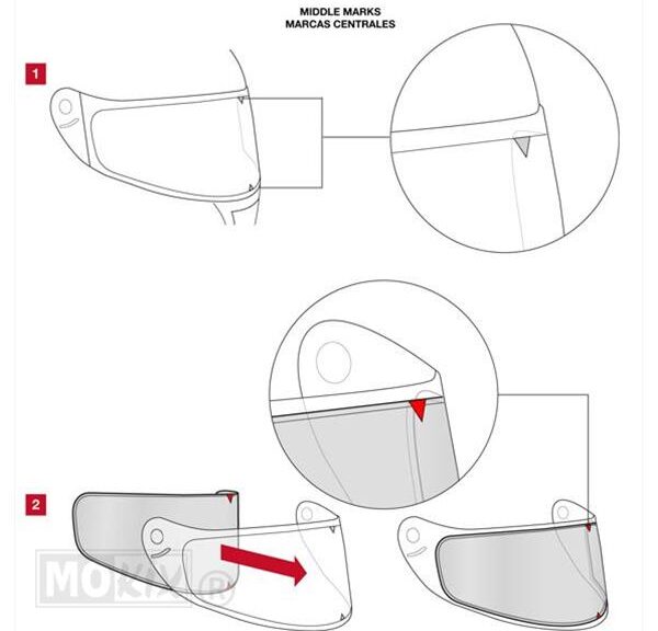 FOG OFF Fotochroom/Anti-FOG (Universal) Oa Genesis - MT Helmets