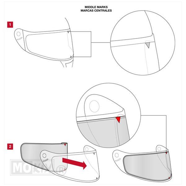 FOG OFF Fotochroom/Anti-FOG (Universal) Oa Genesis - MT Helmets