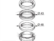Balhoofdset Malaguti F12 R 07 RMS"