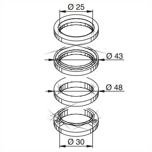 Balhoofdset Malaguti F12 R 07 RMS"