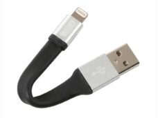 Laadsnoer 10cm / Sleutelhanger USB>Apple 8p - Lampa