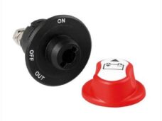 Massa Schakelaar Drie Functies Ø29mm 12/32V Lampa