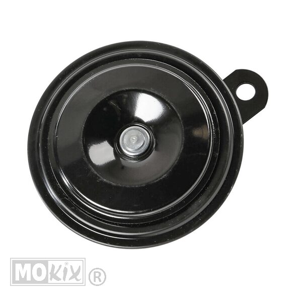 Claxon 12V Motor (DC) 90mm 105db CE Zwart Lampa