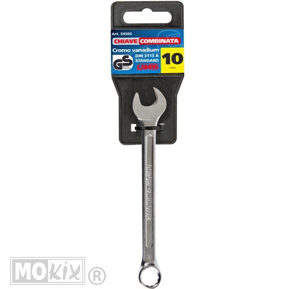Ring/Steeksleutel Lampa 10mm DIN 3113-A