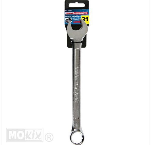 Ring/Steeksleutel Lampa 21mm DIN 3113-A