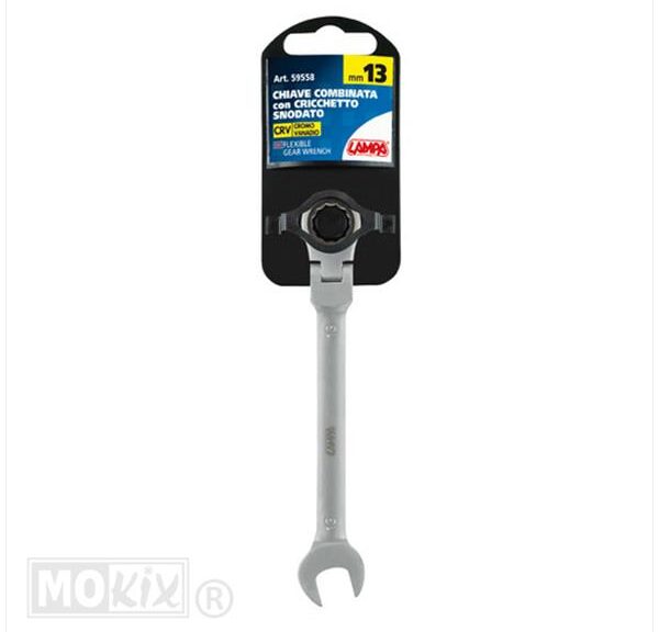 Flexibel Ringratel Sleutel Lampa 13mm