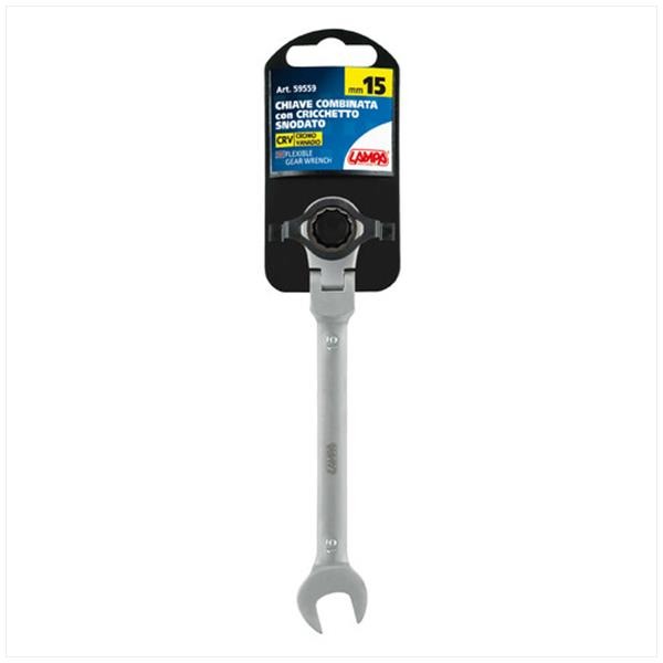 Flexibel Ringratel Sleutel Lampa 15mm