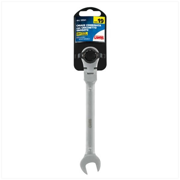 Flexibel Ringratel Sleutel Lampa 19mm