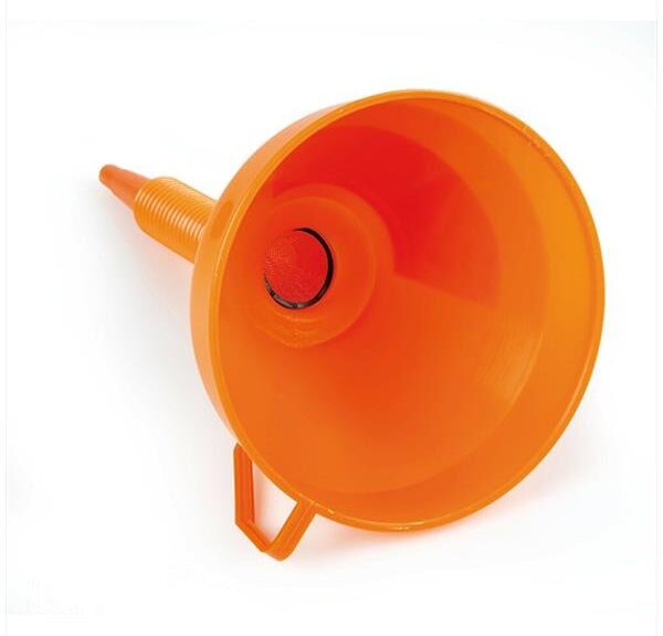 Trechter + Flexibel Slang 160mm Oranje - Lampa
