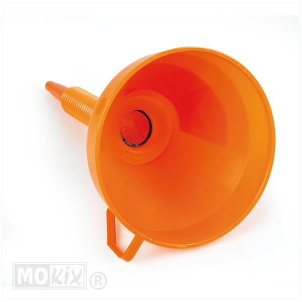 Trechter + Flexibel Slang 160mm Oranje - Lampa