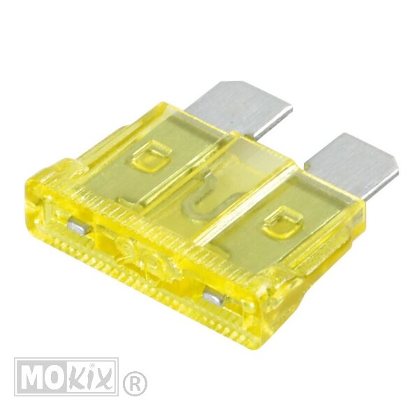 Zekeringen Steek STD 19.1x5.1  20 Ampere (50) - Lampa