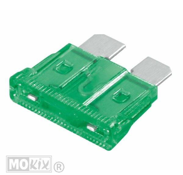 Zekeringen Steek STD 19.1x5.1  30 Ampere (50) - Lampa