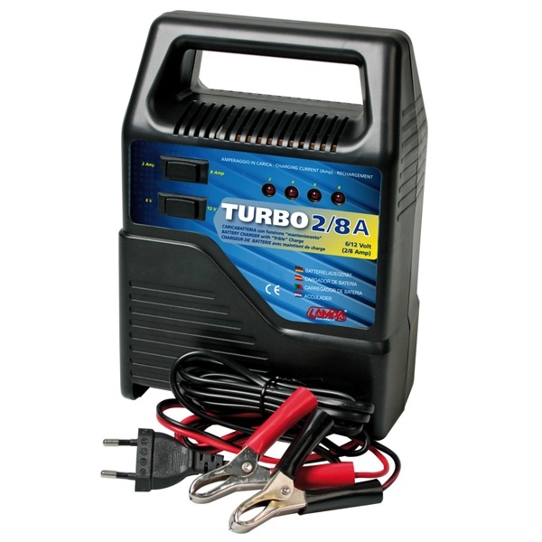 Accu Lader Turbo 6V/12V 2-8 Amp Lampa