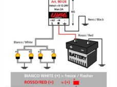 Knipperlicht-Relais UNI LED 6/12V (2a Max) Lampa