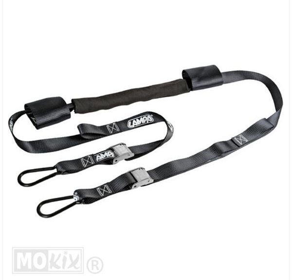 Bindriemen SET Stuur Uitvoering 3.8x360cm Zwart - Lampa