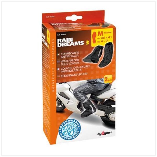 Regenlaars Overtrek Paar 36-41 Zwart Lampa