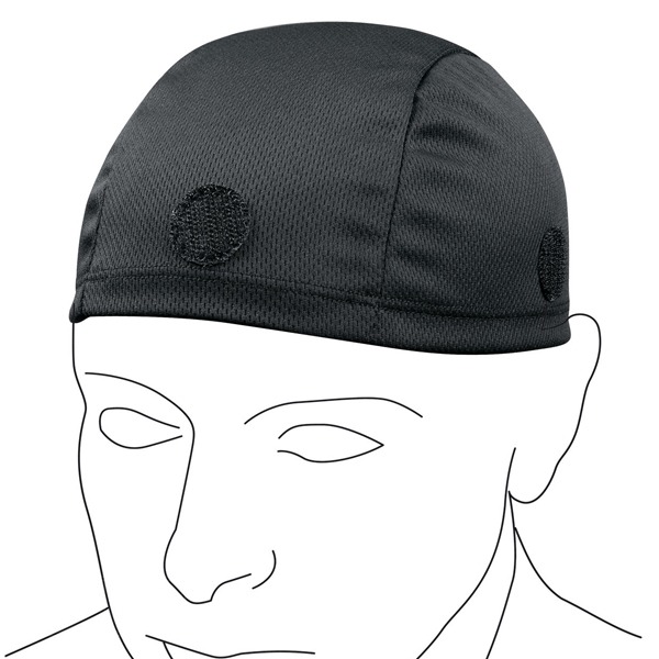 Hoofdkapje Voor IN Helm Lampa Polyester Zwart