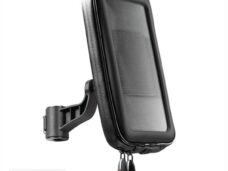 Soporte para smartphone con espejo/parabrisas a prueba de salpicaduras - Lampa