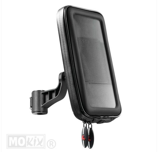 Smartphone Houder Spiegel/Windscherm Spatdicht - Lampa