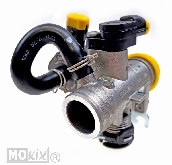 Gasklephuis Carburateur/Injectie Piaggio ZIP 25 e4