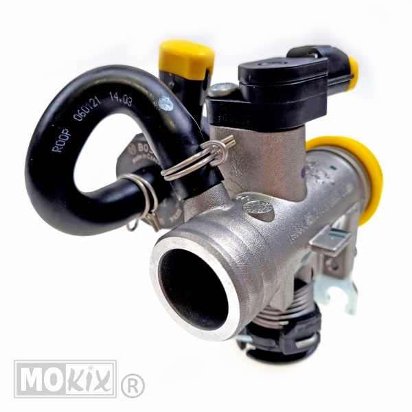 Gasklephuis Carburateur/Injectie Piaggio ZIP 25 e4