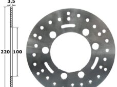 Remschijf Suzuki RMX 97 Voor 220x100x3.5 IGM"