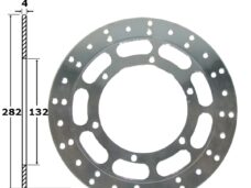Remschijf Yamaha TZR 50/80 Voor 282x132x4 IGM