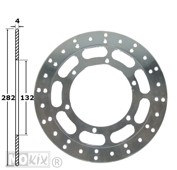 Remschijf Yamaha TZR 50/80 Voor 282x132x4 IGM