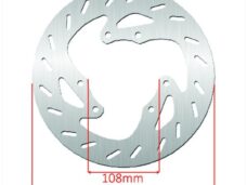Remschijf Derbi X-Treme Voor 260x108x3.5 IGM