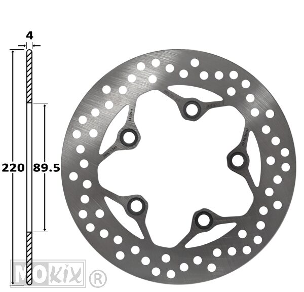 2040-1345 REMSCHIJF KYMCO LIKE VOOR 220x89.5x4 IGM