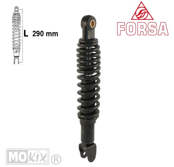 Schokbreker Aprilia Rally LC 95-03 Zwart Forsa