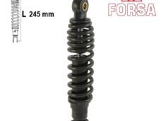Schokbreker MAL F10 92-08/YESTERDAY 97 Zwart Forsa