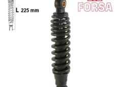 Schokbreker Malaguti Centro / SL 93-00 Zwart Forsa