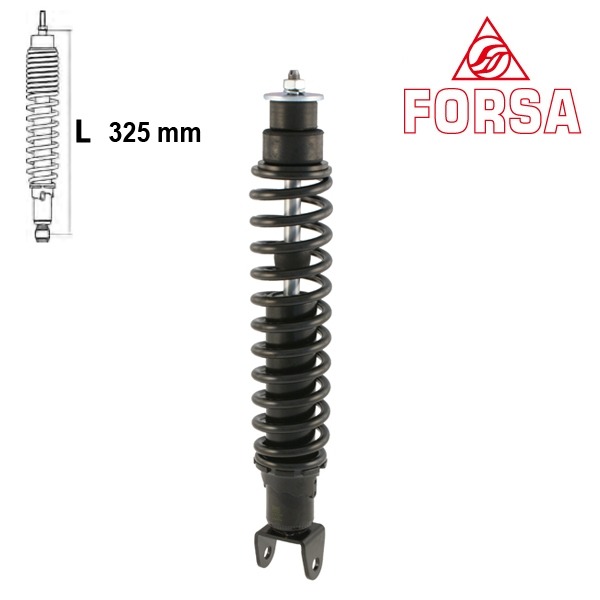 Schokbreker PIA Sfera RST 50/125 Zwart Forsa