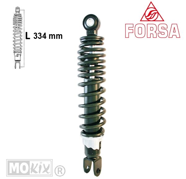 204550331 SCHOKBREKER YAMAHA MAJESTY 00-03 250 ZWART FORSA