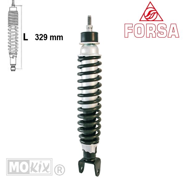 Schokbreker PIA Liberty EU2 50/125 Zwart Forsa