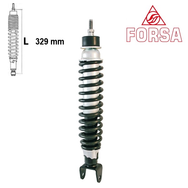 Schokbreker PIA Liberty EU2 50/125 Zwart Forsa