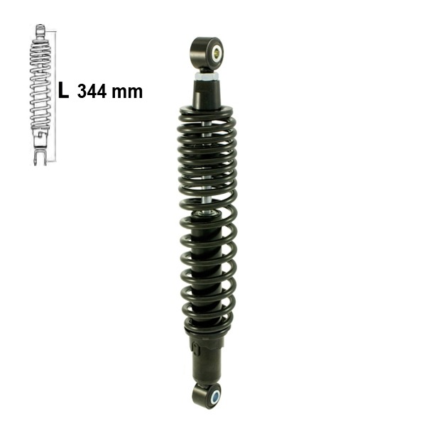 Schokbreker Aprilia Scarabeo Light 125 Zwart Forsa