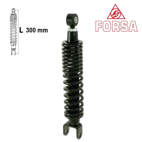 Schokbreker Aprilia SR Street 03-12 Zwart Forsa