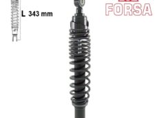 Schokbreker Yamaha YPR Xmax 06-09 125 Zwart Forsa
