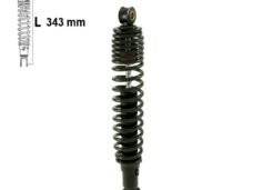 Schokbreker Yamaha YPR Xmax 10-12 125 Zwart Forsa