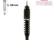 Schokbreker PIA Vespa GT/GTS 125/200 Zwart Forsa