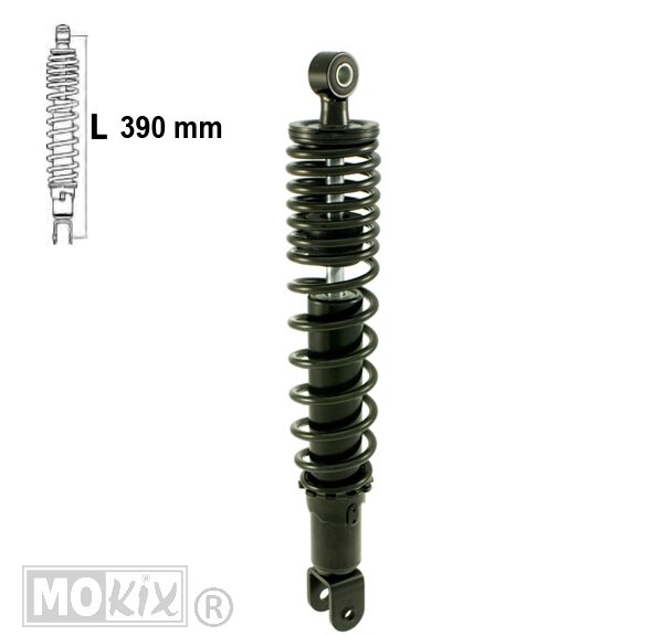 204550532 SCHOKBREKER KYMCO DOWNTOWN i 200/300 ZWART FORSA