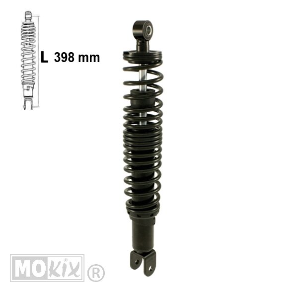 Schokbreker Kymco People GTI 10-12 200 Zwart Forsa