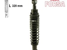 Schokbreker Kymco Dink E3 06-07 125 Zwart Forsa