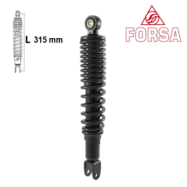 Schokbreker Suzuki UX Sixteen 125 Zwart Forsa