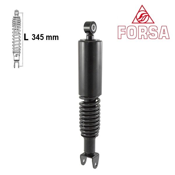 Schokbreker APR Scarabeo 4T 4V 50/125 Zwart Forsa