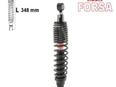 Schokbreker Piaggio Carnaby 07-10 125 Zwart Forsa